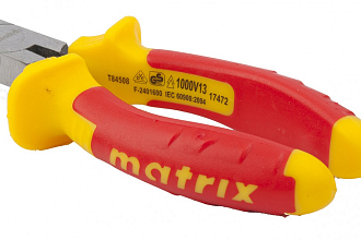 Длинногубцы изогнутые Insulated, 160 мм, двухкомпонентные рукоятки Matrix Professional - фото 3