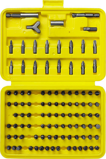 Фото 0 товара Набор бит STAYER 100 шт., Cr-V, 2604-H100