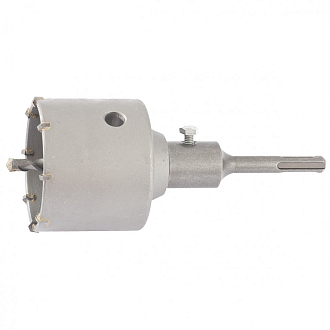 Коронка по бетону в сборе, М22 х 73 мм, SDS Plus Сибртех - фото 2