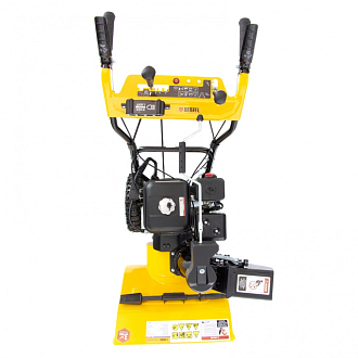 бенз. снегоуборочная машина SB 650 E, 6,5 л.с, Loncin, с электростартером, фара Denzel - фото 6