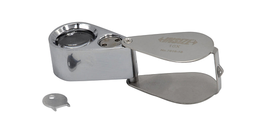 Фото 6 товара Лупа откидная карманная, INSIZE