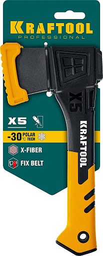 Фото 7 товара Топор универсальный X5 20660-05KRAFTOOL 550 г, 230 мм