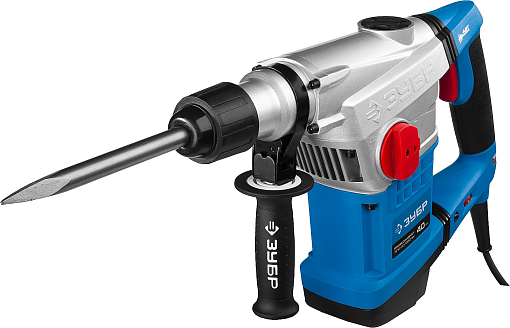 Фото 6 товара Перфоратор вертикальный ЗПМ-40-1250 ЭВК Профессионал ЗУБР 1250 Вт, 250-450 об/мин, 1400-2800 уд/мин, SDS-Max, кейс,