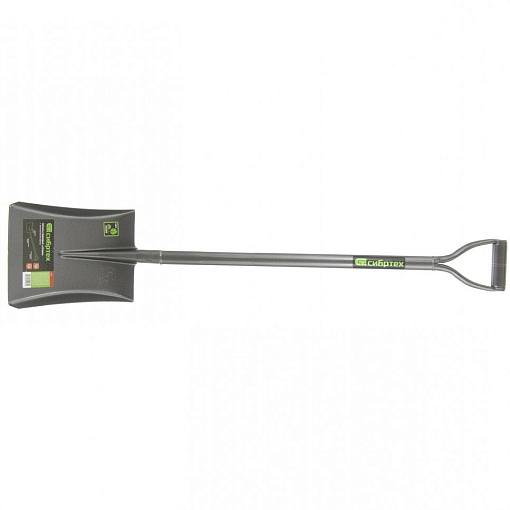 Фото 0 товара Лопата совковая, 245 х 295 х 1150 мм, цельнометаллическая, Сибртех