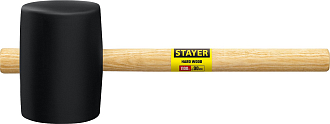 STAYER 1130 г, Киянка черная резиновая с деревянной ручкой 20505-100 Master - фото 4