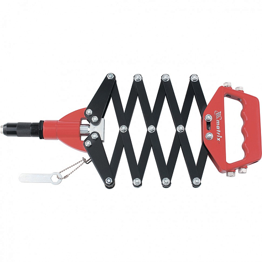 Фото 0 товара Заклепочник, &quot;Гармошка&quot;, усил., заклепки 3,2-4,0-4,8-6,0-6,4 мм Matrix