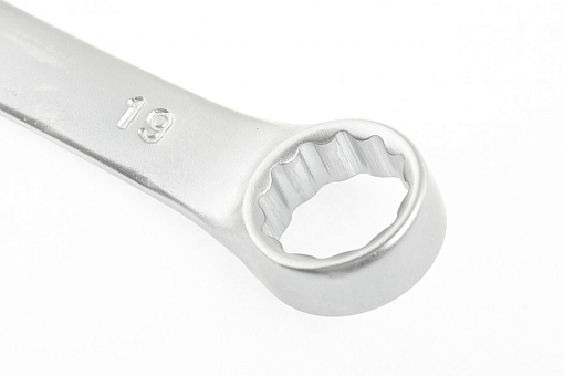 Фото 2 товара Ключ комб., 19 мм, CrV, матовый хром Stels