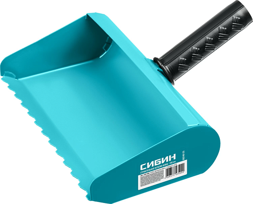 Фото 0 товара Кельма-ковш строительная СИБИН 200 мм, сталь, резиновая рукоятка, 08240-20