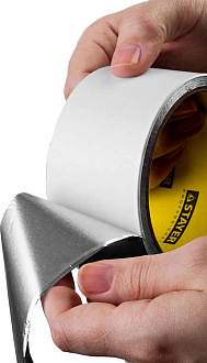 Лента алюминиевая самоклеящаяся (скотч) 12268-50-25 STAYER 50 мм x 25 м, до 120 °С,  - фото 2