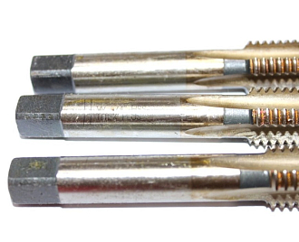 Метчик дюймовый BSW 1 1/2" (W 1 1/2") HSS-E TITEX PLUS (комплект из 3-х шт) - фото 3