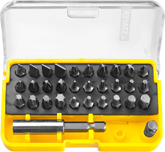 Набор бит STAYER 32 предмета, в компактном боксе,26135-H32 - фото 1