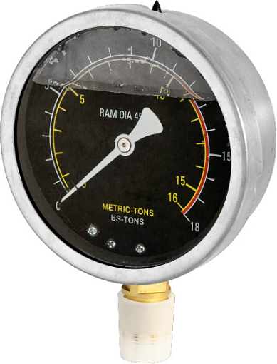 Фото 0 товара Манометр для гидравлического пресса OHT610М, Ombra