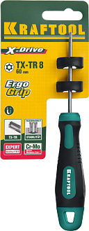 Отвертка TX HOLE 8х60 мм, слесарная, Kraftool - фото 4
