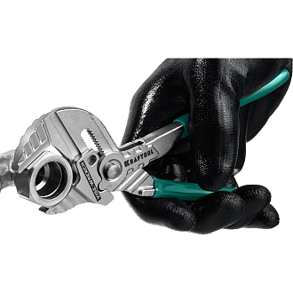 Клещи переставные KNIX (Vise-Wrench) 22063 KRAFTOOL 180 мм - фото 8