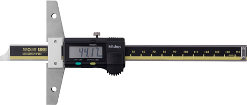 Фото 0 товара Цифровой штангенглубиномер AOS с разъёмом для вывода данных 200 мм