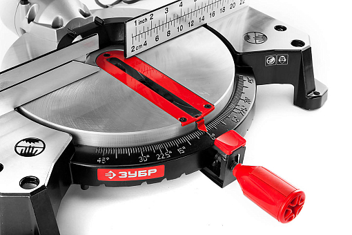 Фото 8 товара Пила торцовочная комбинированная ЗПТК-255-1800 Мастер ЗУБР 1800 Вт, 250х30 мм