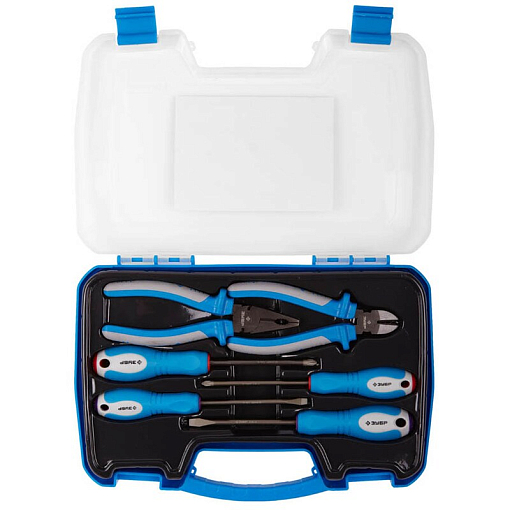 Фото 0 товара Наборы слесарно-монтажные, серия «ЭКСПЕРТ», Зубр 2201-H6