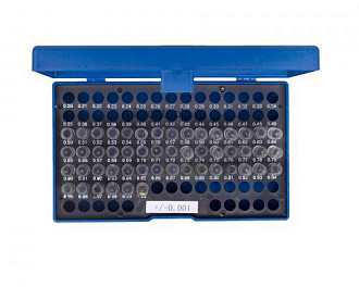 Набор гладких калибров 5.00-5.50 +/-0.001 51шт - фото 1