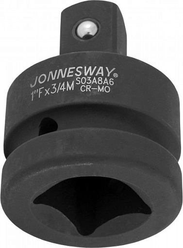 Фото 0 товара Адаптер для ударных головок 1"(F) - 3/4"(M), Jonnesway