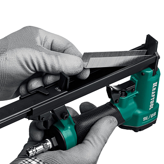 Степлер пневматический KRAFTOOL 31960 6-16 мм, тип скоб 80 - фото 7