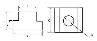 Гайка M12 Т-образная OLICNC - фото 2
