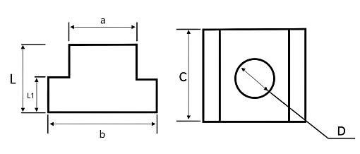 Фото 1 товара Гайка M12 Т-образная OLICNC