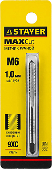 Метчик для сквозных отверстий MaxCut STAYER М6х1.0 мм, 28020-06-1.0 - фото 2