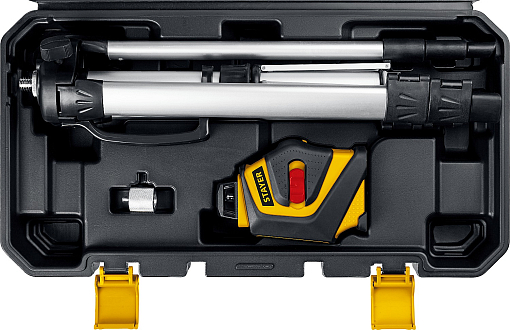 Фото 6 товара Линейный лазерный нивелир со штативом в кейсе STAYER 20 м, SL360-2 34962-2 Professional