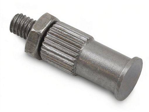 Фото 0 товара Наконечник для индикатора часового типа плоский ф 5мм длина 10мм стальной, INSIZE