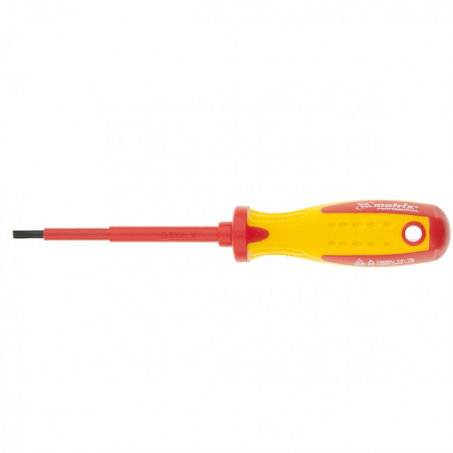 Фото 0 товара Отвертка Insulated, PH1 x 75 мм, CrMo, до 1000 В, Matrix Professional