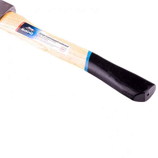 Фото 3 товара Топор плотницкий, кованый, деревянная рукоятка, 600 г, пескоструйное покрытие полотна Барс