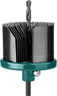 Пила наборная по дереву 29580-H7-42KRAFTOOL 25-32-38-45-50-56-62мм, 7шт., сегментная - фото 3