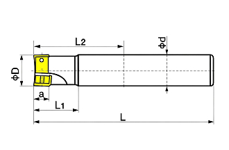 Корпусная фреза BAP 400R C32-32-250-3T - фото 2