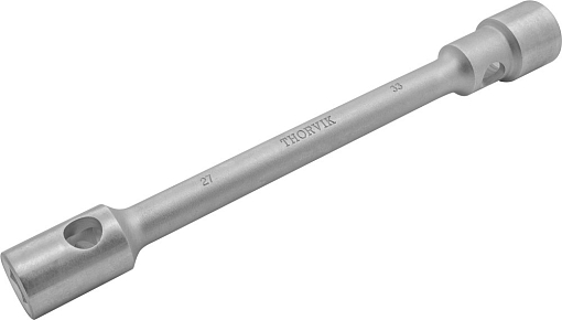 Фото 1 товара Ключ баллонный двусторонний для грузовых а/м, 27х33 мм, 400 мм, THORVIK