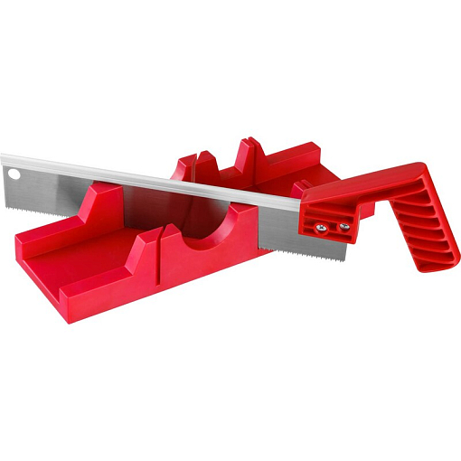 Фото 0 товара Набор стусло пластиковое + пила 300 мм Зубр 15380-30