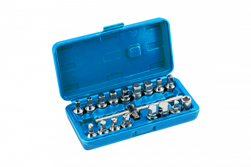 Фото 0 товара Ключи для слива масла 18 шт. HOEGERT