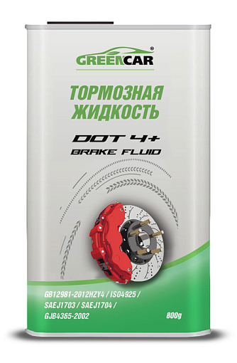 Фото 0 товара Тормозная жидкость GreenCar DOT 4+