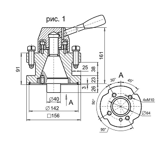 Резцедержатель 4-х позиционный УГ 0101.600.000 БЗСП - фото 2
