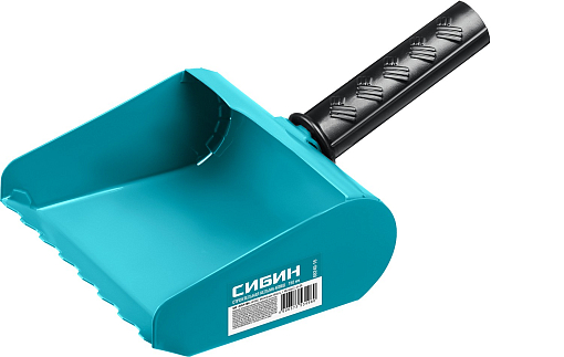 Фото 1 товара Кельма-ковш строительная СИБИН 150 мм, сталь, резиновая рукоятка, 08240-15