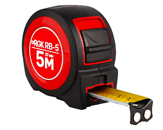 Измерительная рулетка 5м 27мм RGK RB-5 - фото 1