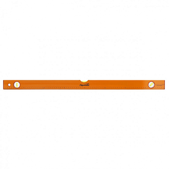 Уровень алюминиевый, 800 мм, 3 глазка, желтый, линейка Sparta - фото 1