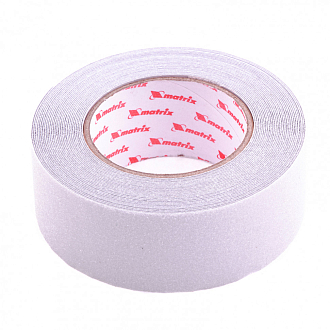 Лента клейкая противоскользящая, прозрачная 50мм x 10 м Matrix - фото 1