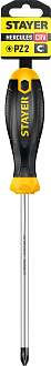 Отвертка STAYER PZ2x100 мм, 2511-2-10 - фото 4