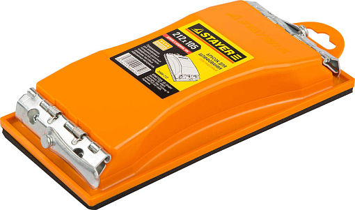 Фото 0 товара Брусок для шлифования STAYER 212х105 мм, пластмасса, 3566-212