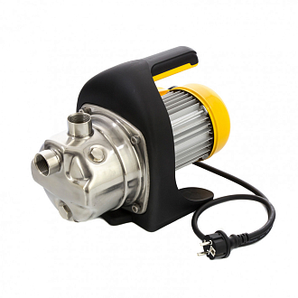 Садовый поверхностный насос GP1200Х, 1200 Вт, 3700 л/ч, подъем 46 м, нержавейка Denzel - фото 1