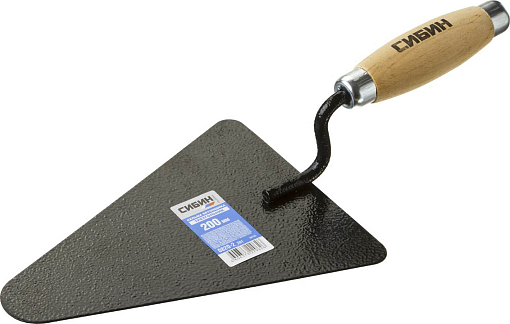 Фото 2 товара Кельма бетонщика СИБИН 195х135 мм, деревянная ручка, 0820-2_z01