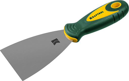 Фото 0 товара Шпательная лопатка 75 мм 10035-075, нержавеющее полотно, двухкомпонентная рукоятка