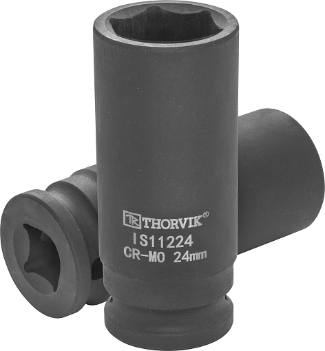 Фото 0 товара Головка торцевая ударная глубокая 1/2"DR, 24 мм, THORVIK
