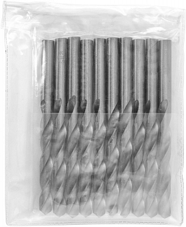 Сверло спиральное по металлу HSS, d8.5 мм, THORVIK - фото 3