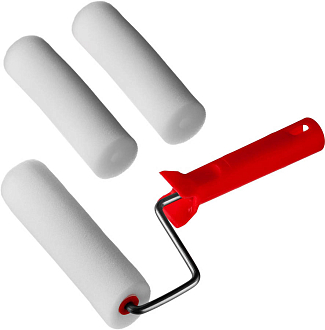 Мини-валик малярный поролон MIRAX 140 мм, 40 мм 0363-14_z01 поролон - фото 1